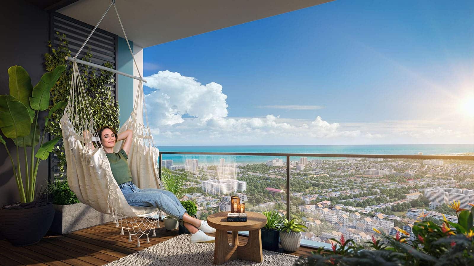 Hình ảnh nội thất căn hộ The Panoma Sun Cosmo Residen Đà Đẵng. Hình ảnh nội thất căn hộ The Panoma Sun Cosmo Residen Đà Đẵng.